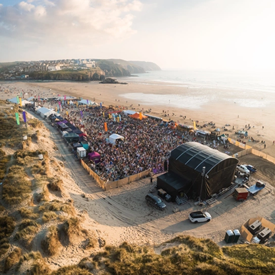 Tunes in the Dunes Festival Live Music in Cornwall